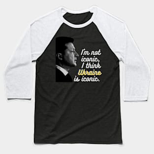 i am not iconic Baseball T-Shirt